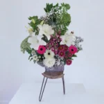 Bloom Atelier flower vase arrangement by RosaBella Flowers