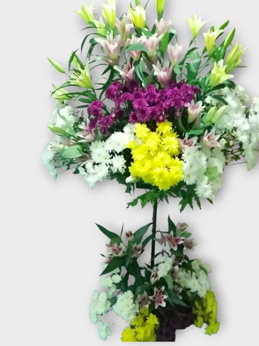 Celestial Tribute – Large Flower Arrangement Celestial Tribute large flower arrangement by RosaBella Flowers